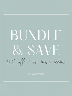 ✨️Bundle & save✨️ 15% off 3 or more items!
